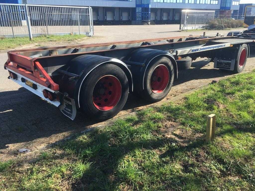 1991 Ligthart 10-18LVAC Oplegger ten behoeve van laadbakken, Auto's, Overige brandstoffen, Origineel Nederlands, Bedrijf, Aanhangers en Opleggers