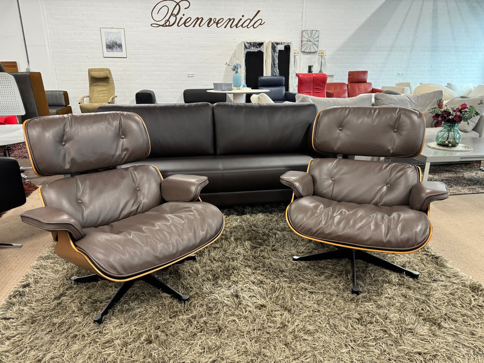 Eames Lounge chair, Vitra, Gebruikt, Duitsland, Overige kleuren