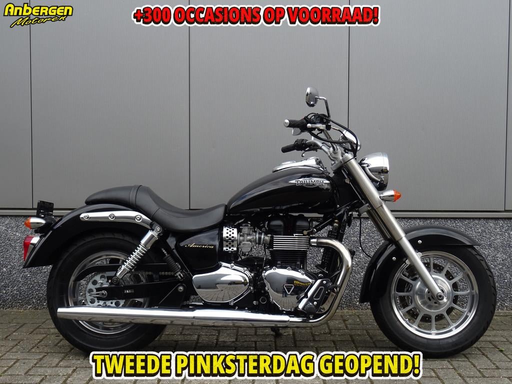 Triumph BONNEVILLE AMERICA (bj 2012), Motoren, Chopper, Bedrijf, 865 cc