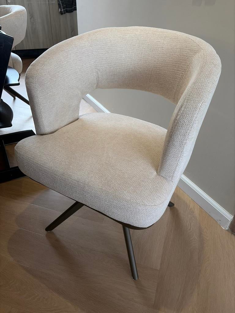 4x Zo goed als nieuwe eetkamerstoelen - Zen Lifestyle, Huis en Inrichting, Stoelen, Ophalen, Overige kleuren, Zo goed als nieuw