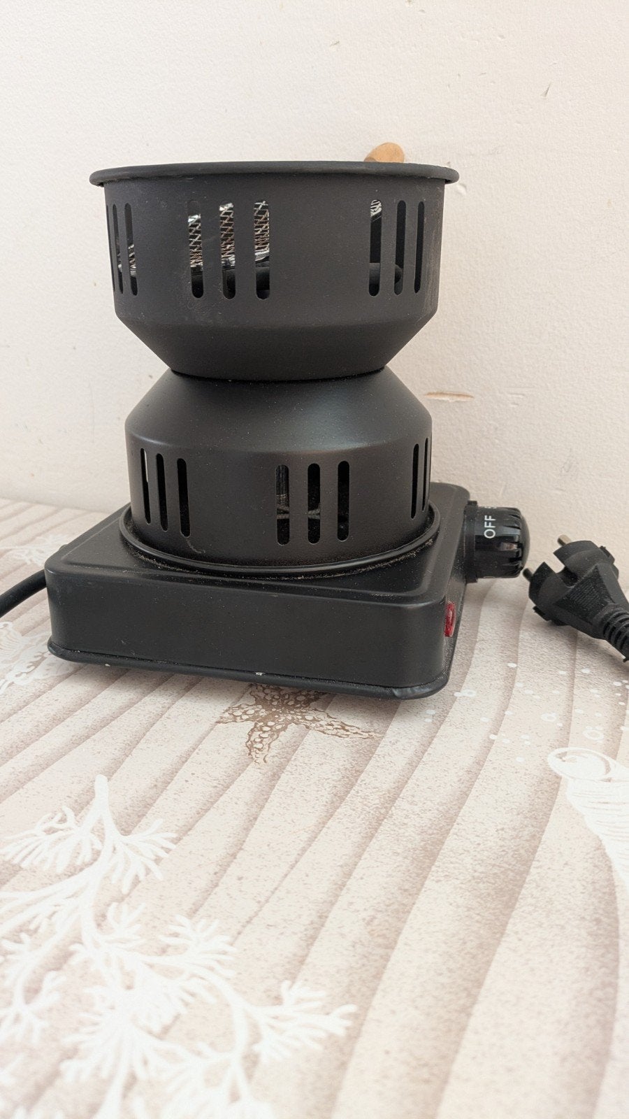 Elektrische Shisha Koolbrander met Rooster, Ophalen of Verzenden