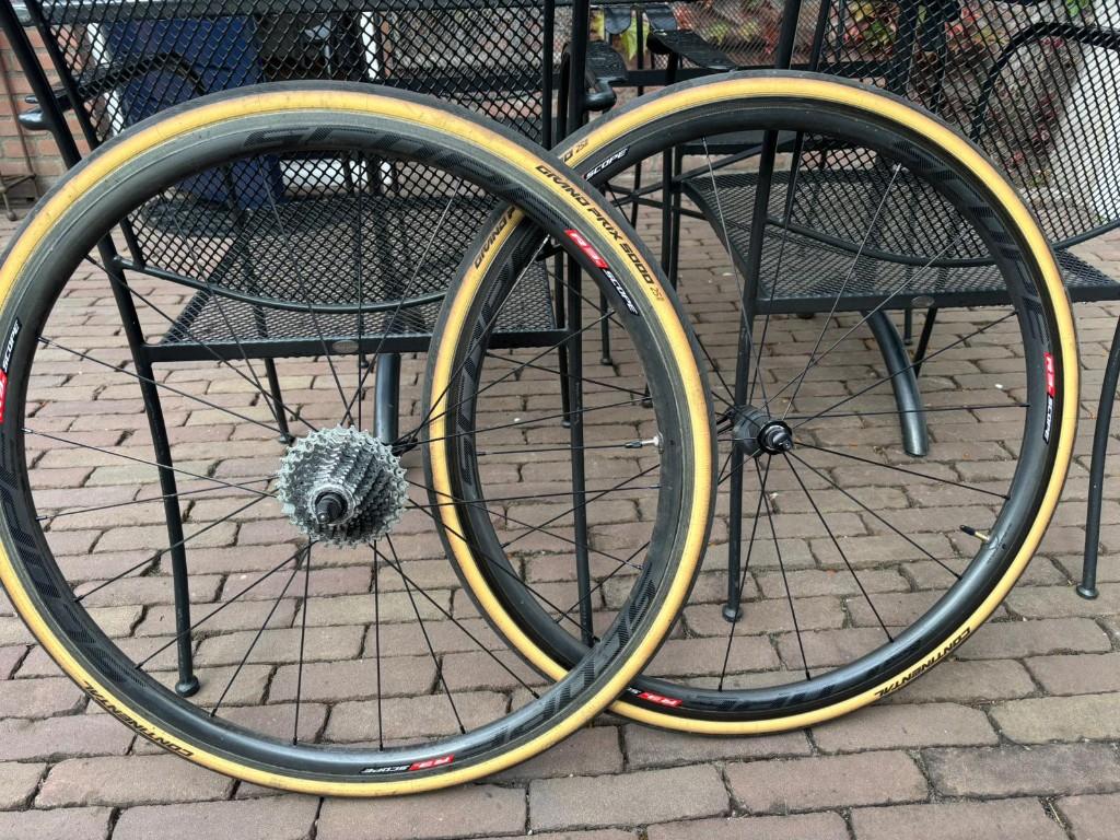 scope R3 wielen met Campagnolo Body, Fietsen en Brommers, Fietsonderdelen, Gebruikt, Carbon, Ophalen, Overige merken