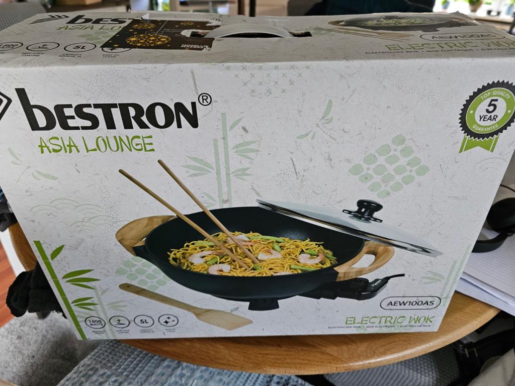 Bestron elektrische wok, Ophalen of Verzenden, Nieuw
