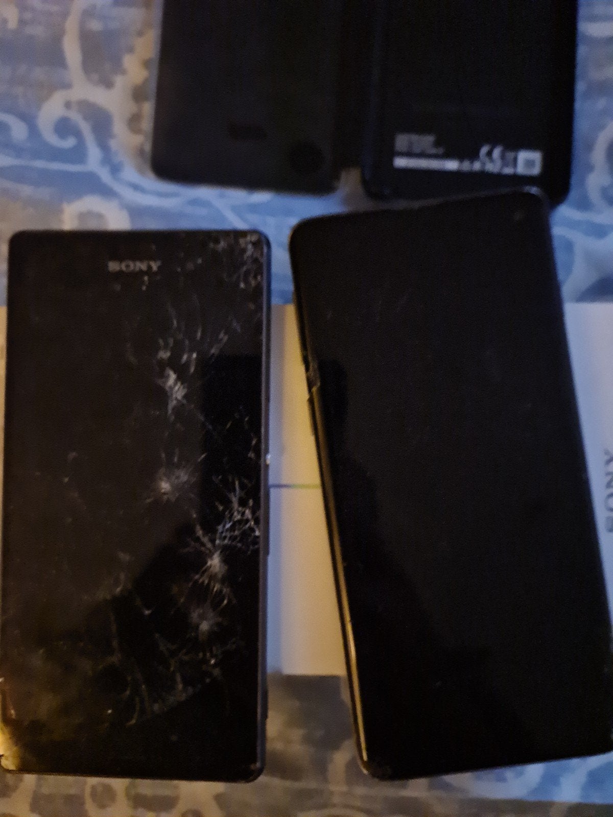 Sony Xperia en Samsung Galaxy S10 - Defect, Ophalen, Overige modellen, Zwart, Touchscreen