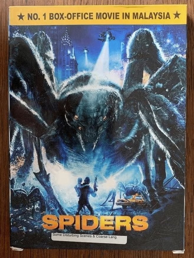 DVD Spiders met Lana Parrilla, Josh Green ea, Vanaf 12 jaar, Ophalen of Verzenden, Zo goed als nieuw