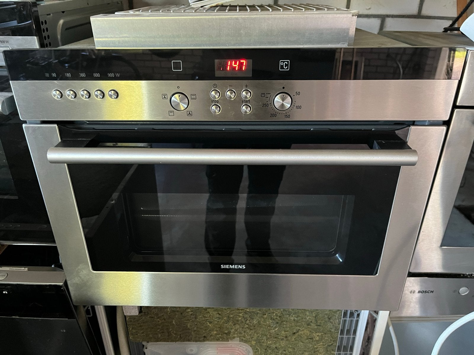 Siemens Combi-oven - Inbouw - Zo goed als nieuw, Witgoed en Apparatuur, Ophalen, Hete lucht, Siemens, Inbouw