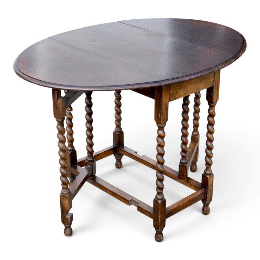 19e-eeuws gateleg tafel, Antiek en Kunst, Ophalen of Verzenden