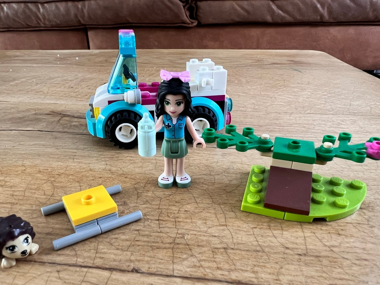 LEGO Friends 41086 Dierenambulance, Ophalen of Verzenden, Zo goed als nieuw, Overige merken