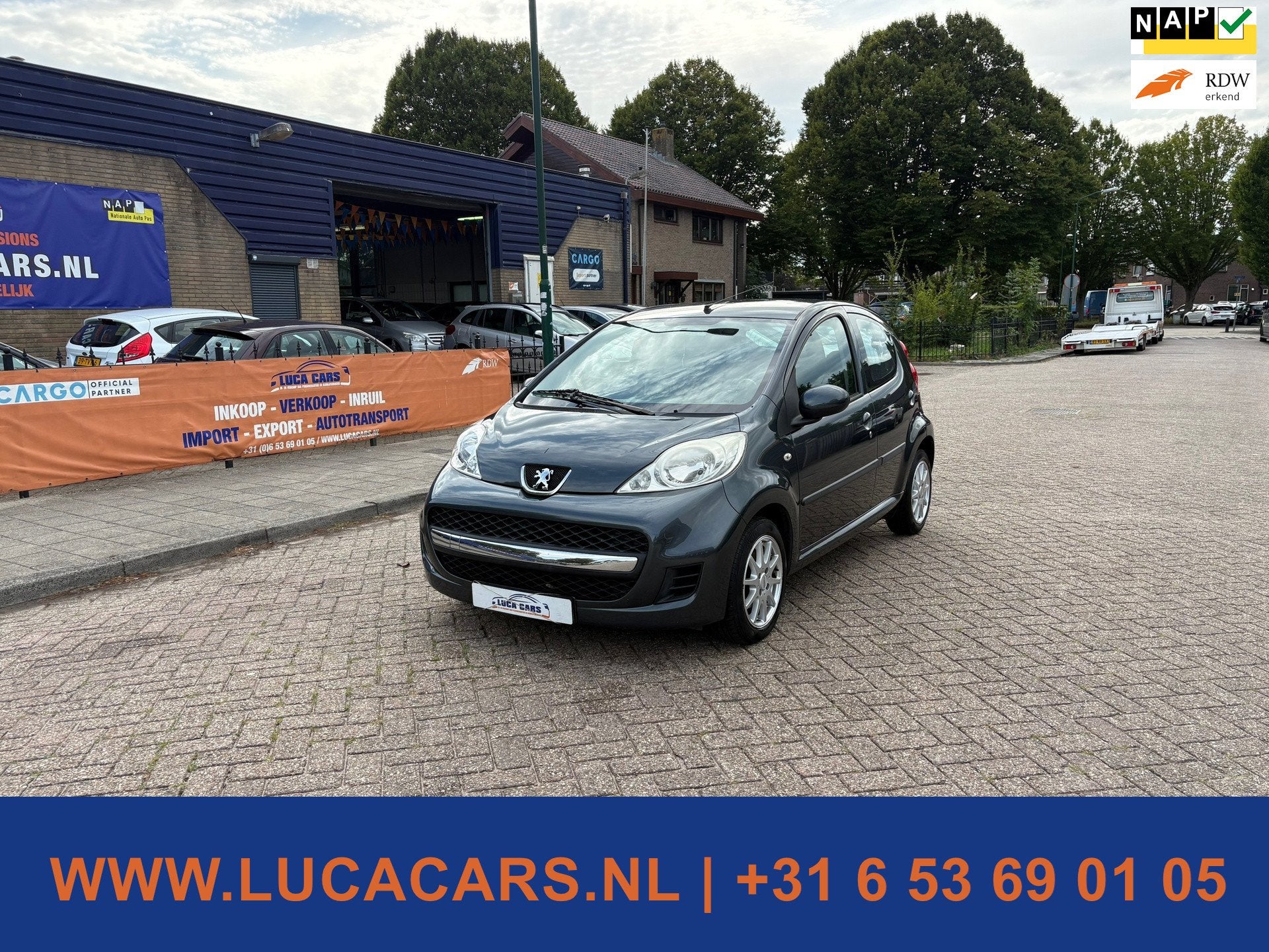 Peugeot 107 1.0-12V XS Airco NIEUWE APK!, Voorwielaandrijving, Gebruikt, 4 stoelen, Elektrische ramen