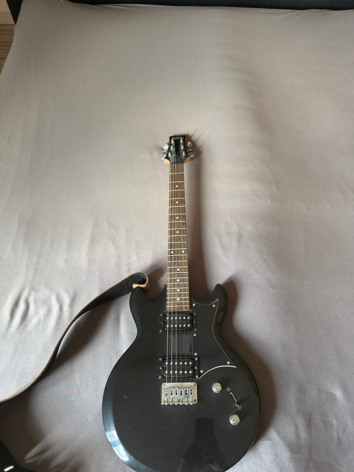 Ibanez GIO elektrische gitaar - Zwart, Ophalen of Verzenden, Gebruikt, Solid body, Ibanez