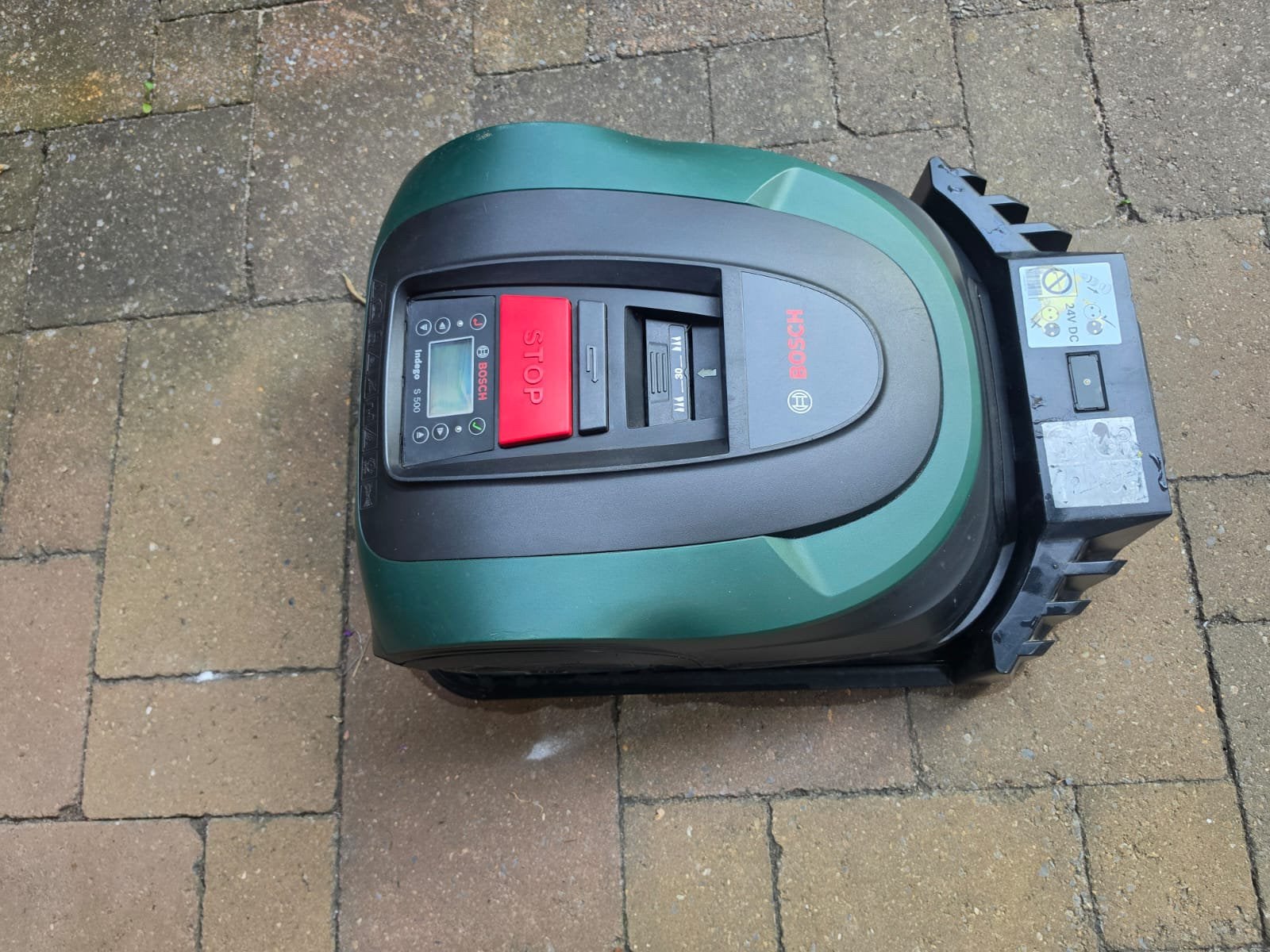 Bosch indego S500. Inclusief begrenzingsdraad, Ophalen, Zo goed als nieuw, Elektrische grasmaaier