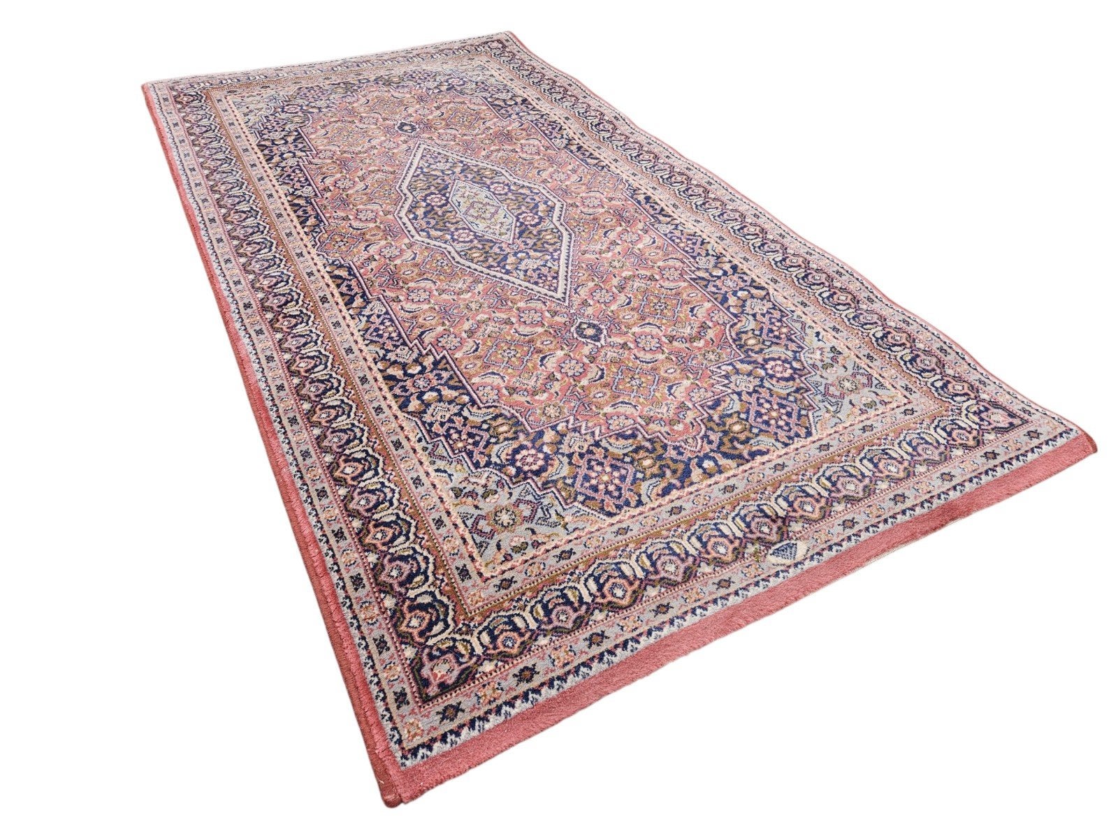 Prachtig vintage tapijt 83 x 158 cm, Gebruikt, 200 cm of meer, Ophalen of Verzenden, 200 cm of meer