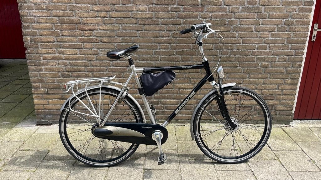 Batavus Staccato heren fiets, Fietsen en Brommers, Gebruikt, Versnellingen, 57 tot 61 cm, Ophalen