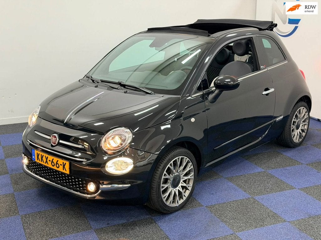 Fiat 500 1.2 Star / CABRIO / AUTOMAAT / ZEER NETTE AUTO / NA, Auto's, Fiat, Gebruikt, 4 cilinders, 4 stoelen, Automatische klimaatregeling