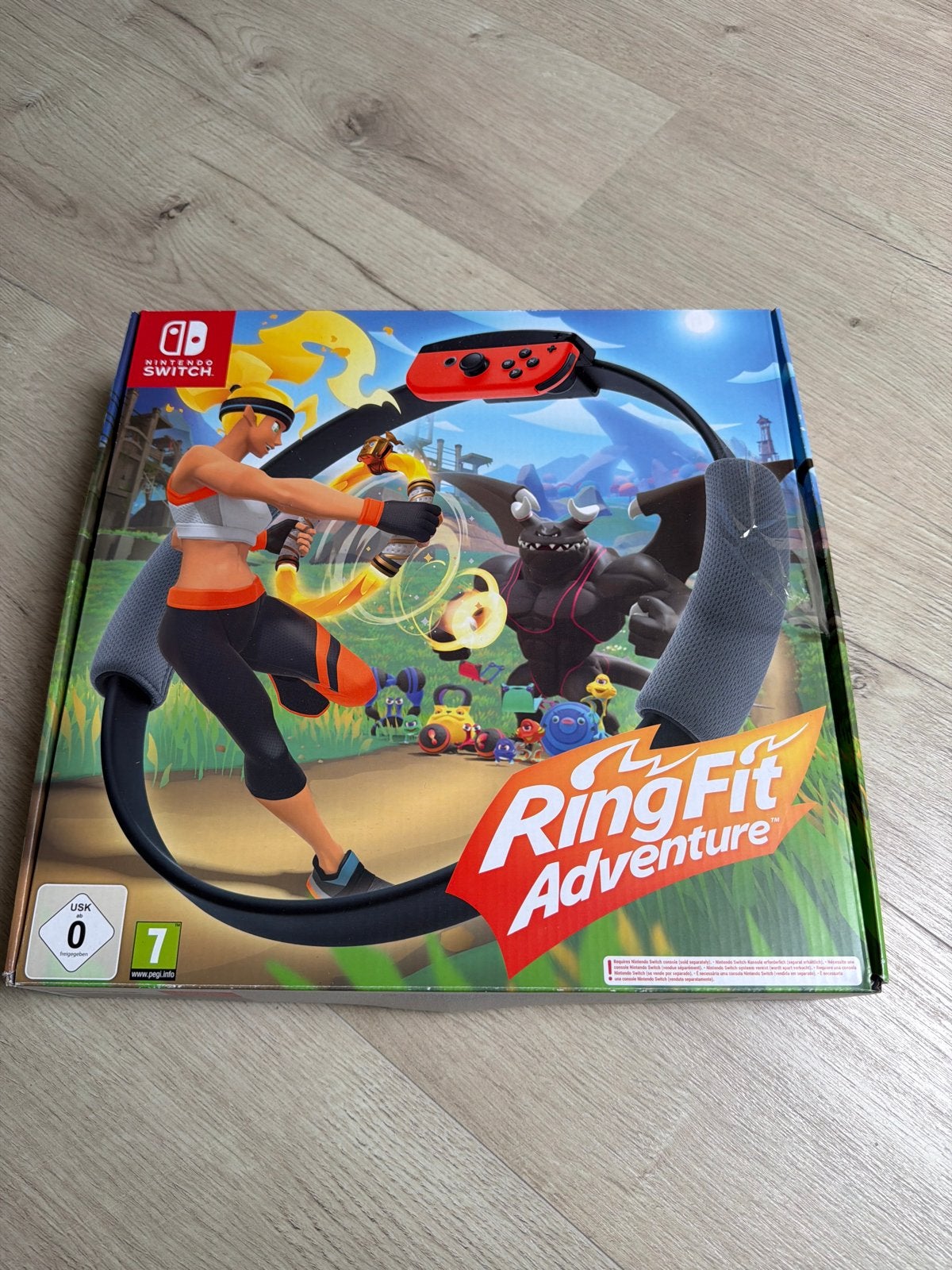 Nintendo Switch Ring Fit Adventure, Met games, Ophalen of Verzenden, Zo goed als nieuw, Zonder controller