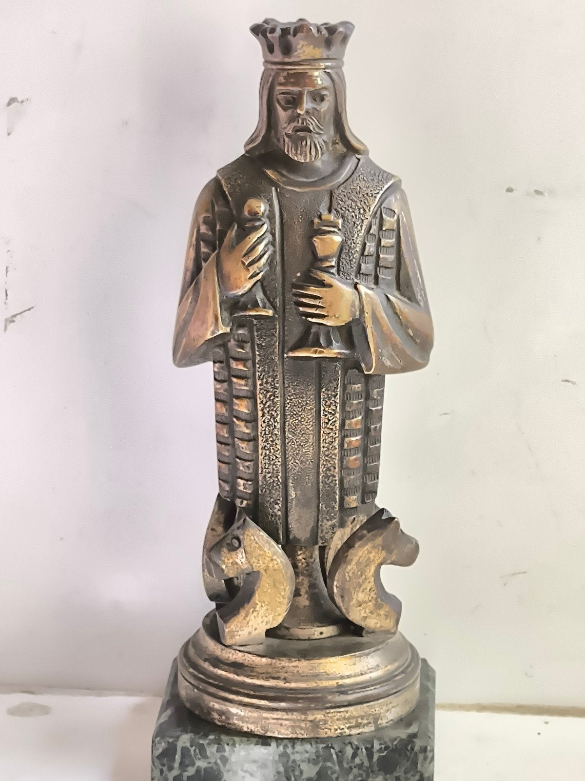 antiek brons beeld, Ophalen of Verzenden