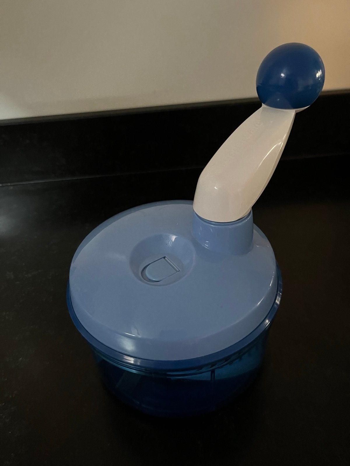 Tupperware SuperSonic Chopper Compact (300 ml), Ophalen, Blauw, Overige typen, Zo goed als nieuw