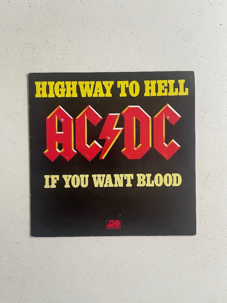 AC/DC - Highway to Hell, Originele persing, 7 inch, Single, Ophalen of Verzenden