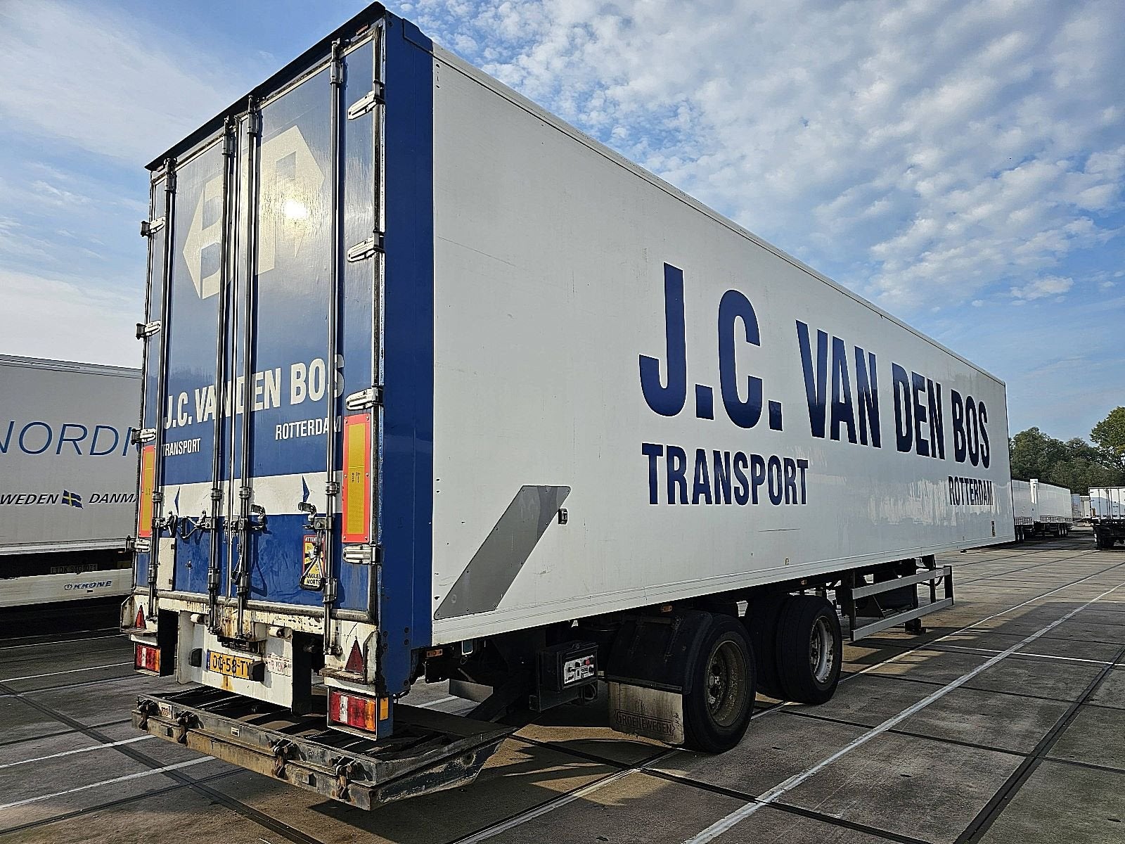 GROENEWEGEN DRO-12-20 B CITY NIEUWE NL APK 28-09-2027, ECHTE, Auto's, Overige kleuren, Bedrijf, Aanhangers en Opleggers, Te koop