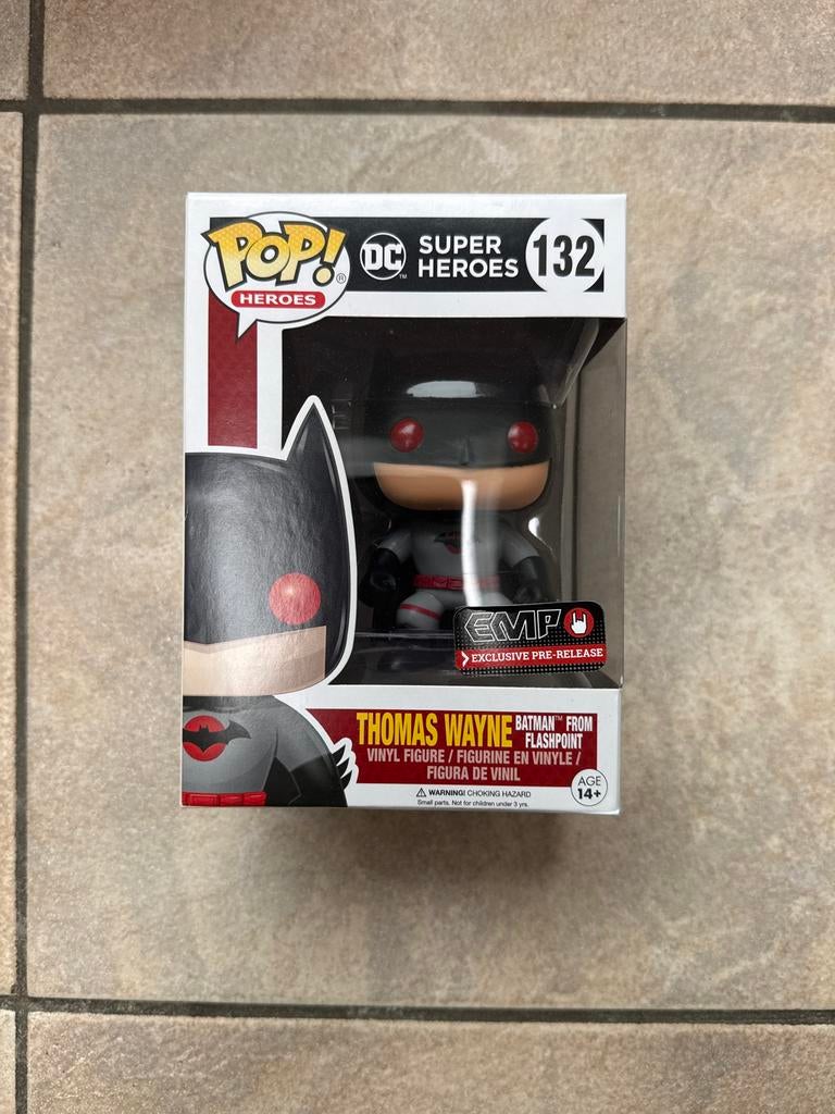 Funko Pop! DC Super Heroes 132 Thomas Wayne Batman Flashpoin, Ophalen of Verzenden, Nieuw