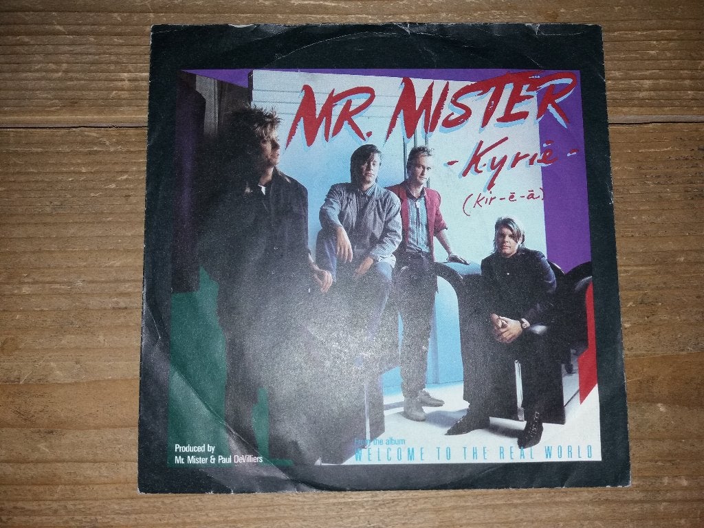 Mr. Mister: Kyrie (7")!, Gebruikt, 7 inch, Ophalen of Verzenden, Pop