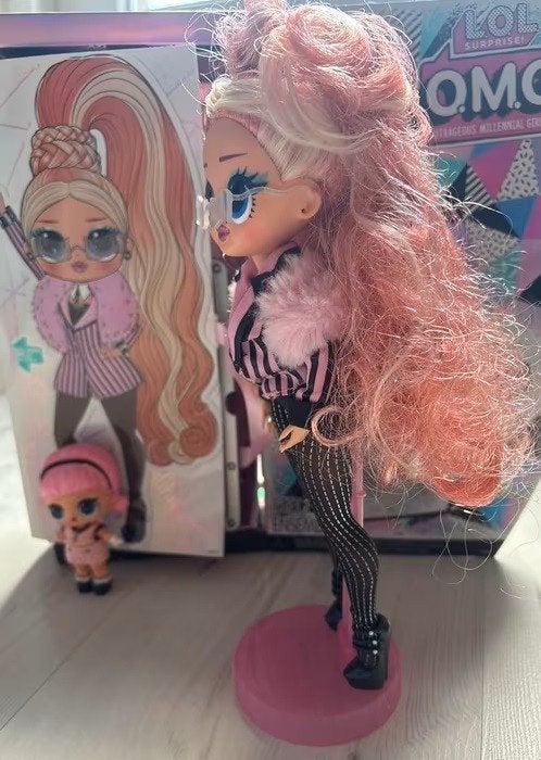 LOL Surprise OMG Winter Chill Big Wig en Madame Queen, Ophalen of Verzenden, Zo goed als nieuw, Overige typen