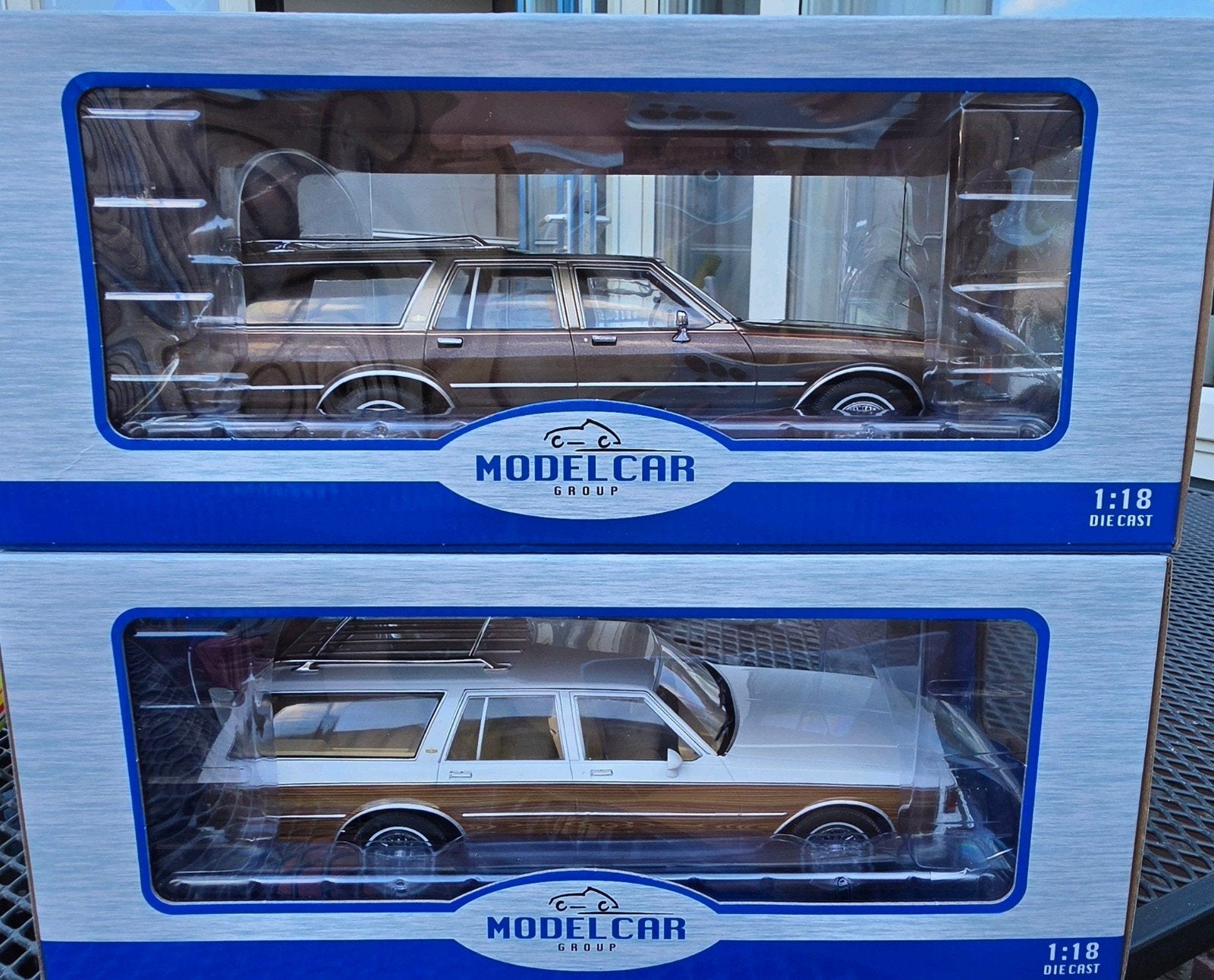 1985 Chevrolet Caprice Station Wagon 1:18, Ophalen of Verzenden, Nieuw, Auto, Overige merken