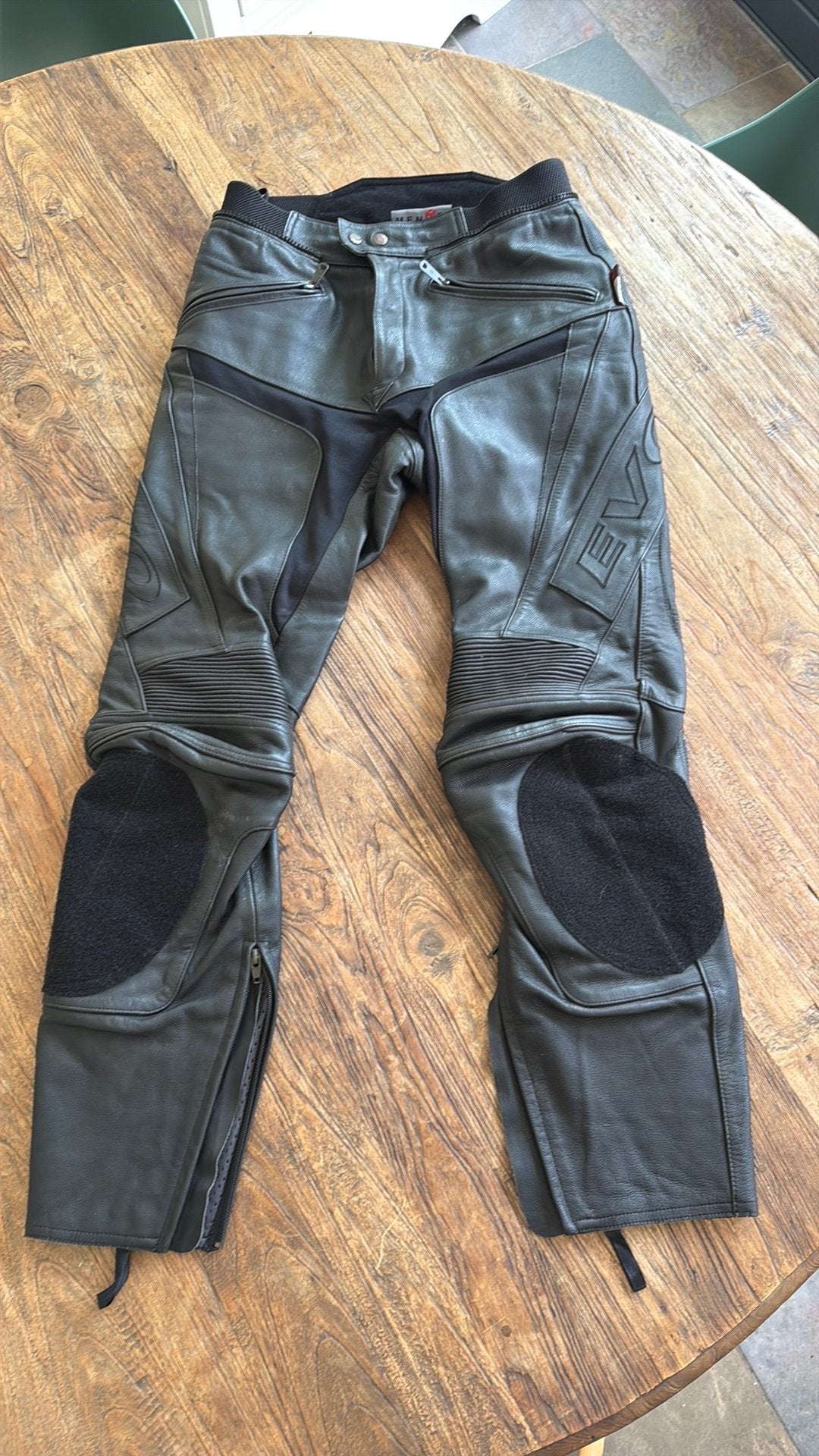 NETTE LEREN MOTOR BROEK, maat 50, Ophalen, Tweedehands, Broek | leer