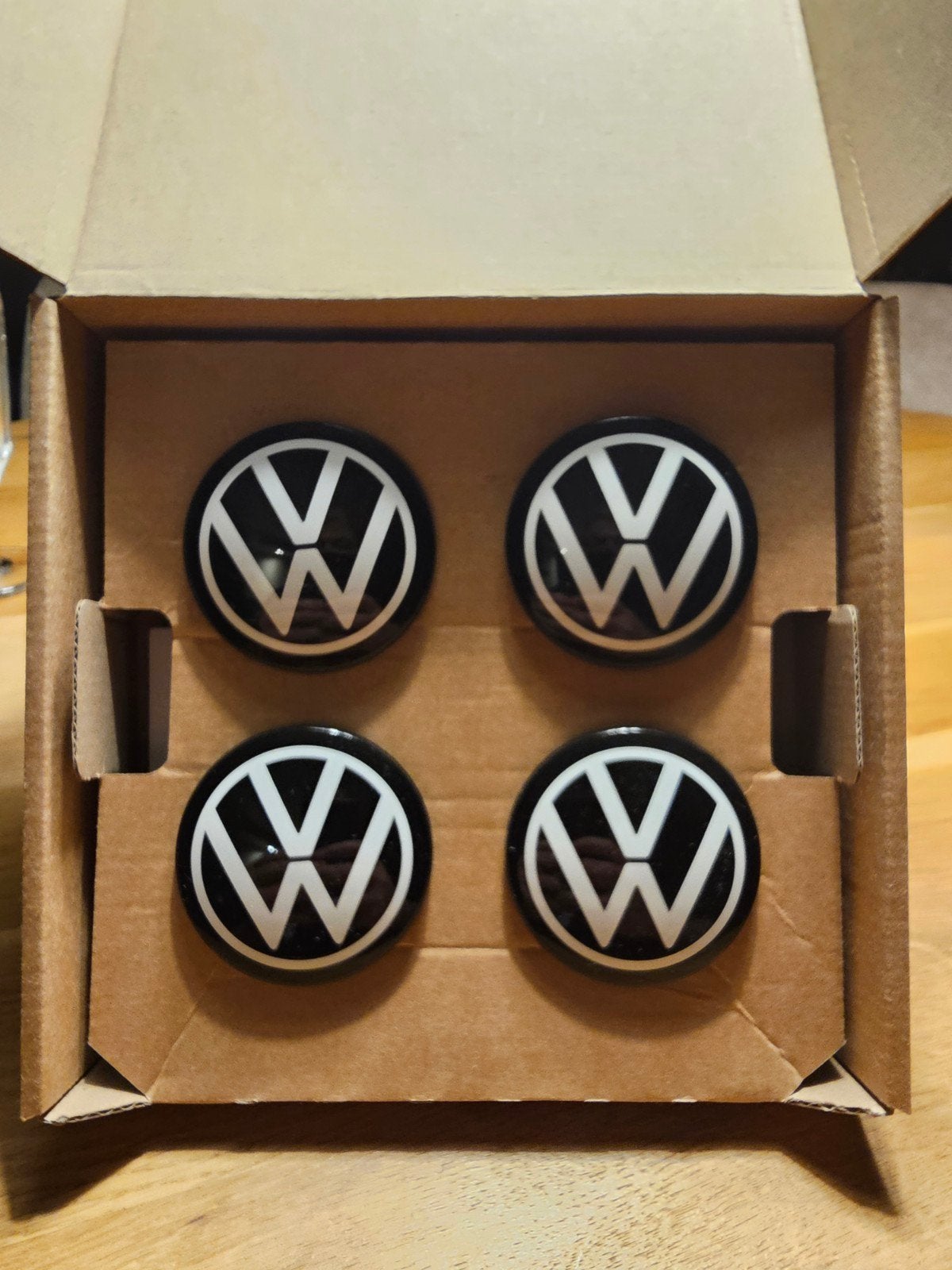 Originele VW meedraaiende naafdoppen, Ophalen of Verzenden, Nieuw