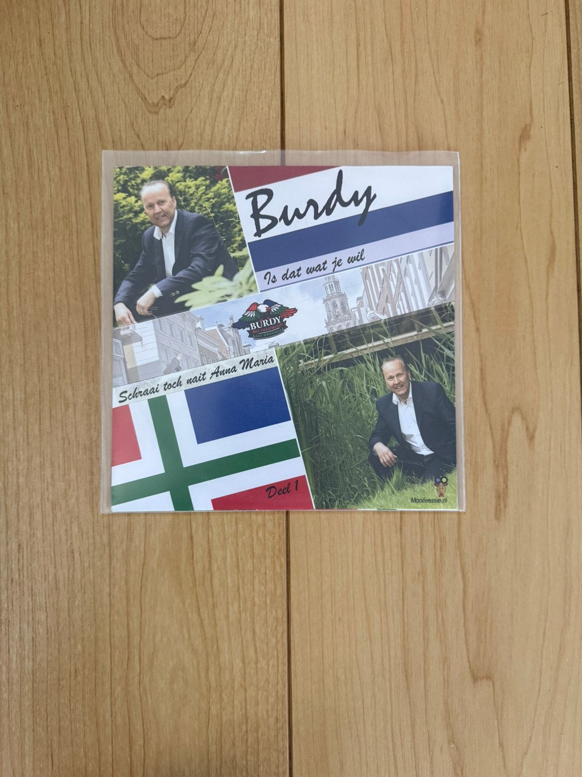 Single Burdy colored vinyl, Originele persing, Ophalen of Verzenden, Zo goed als nieuw, Nederlandstalig