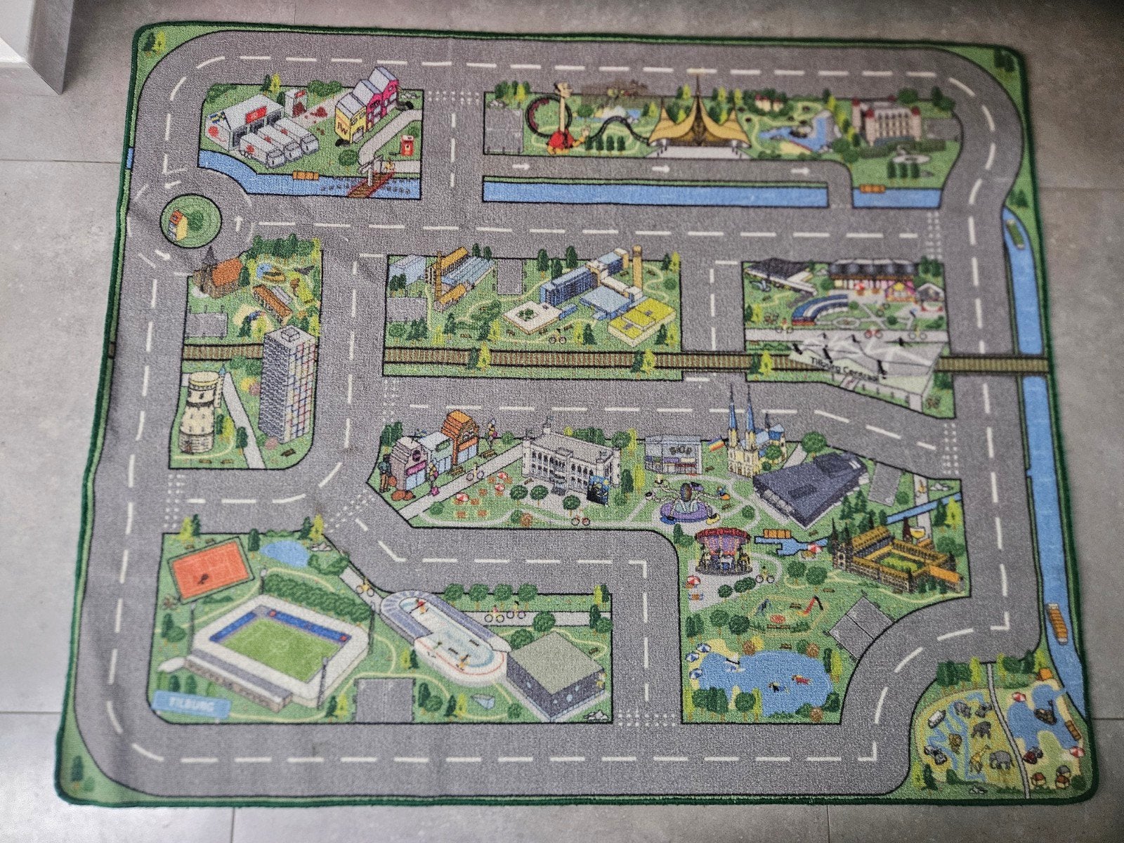 Grote bouwmat / speelmat Tilburg en omgeving!, Ophalen of Verzenden, Zo goed als nieuw