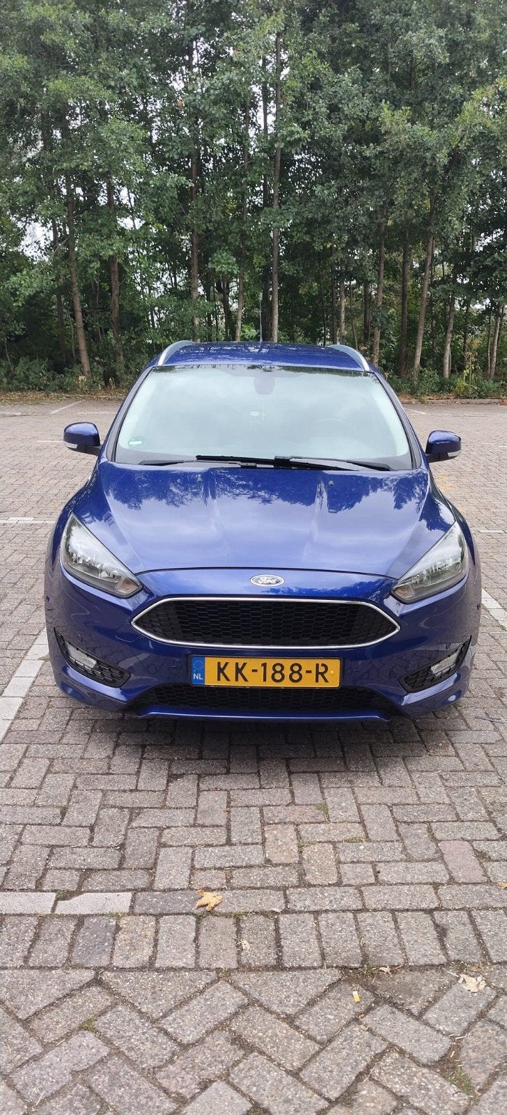Ford Focus 1.0 Ecoboost 125pk 2016 Blauw, Auto's, 125 pk, Zwart, Blauw, Handgeschakeld