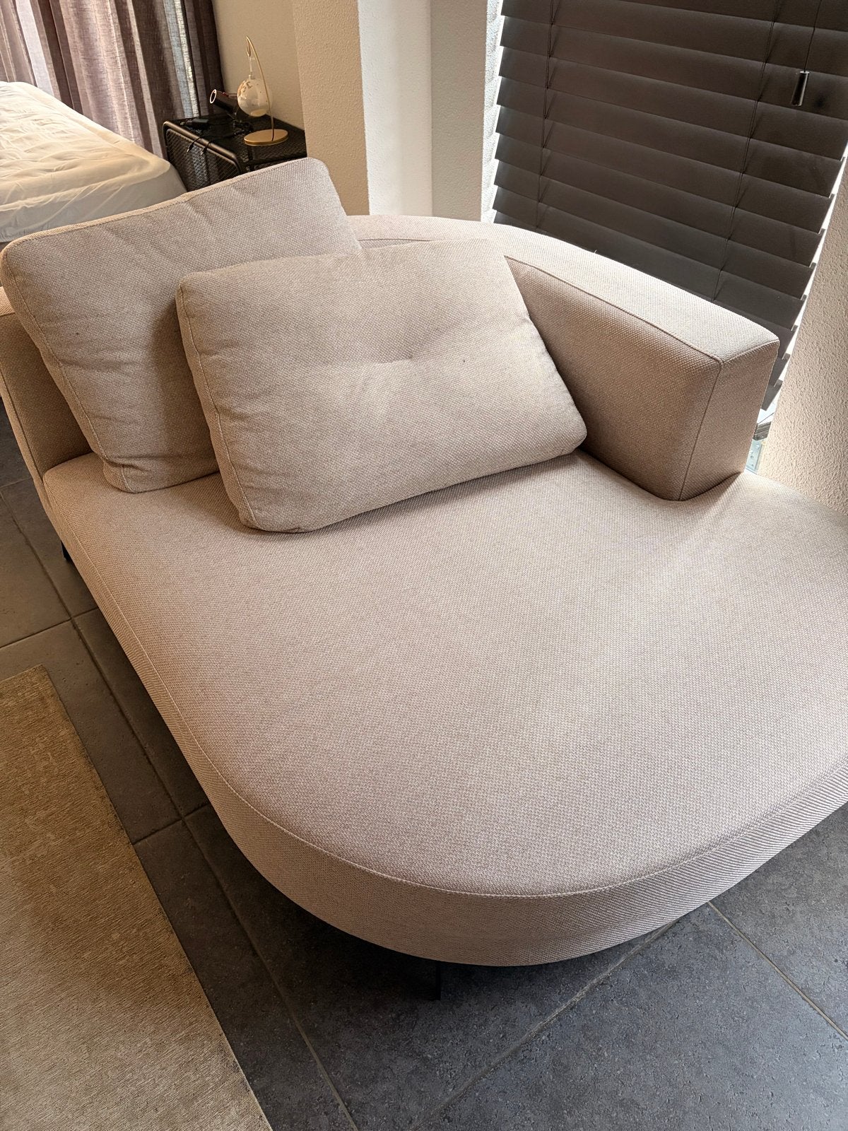 Marum Chaise Longue - Comfortabel en Stijlvol - Links, Ophalen, Eenpersoons, 100 tot 125 cm, 150 tot 200 cm