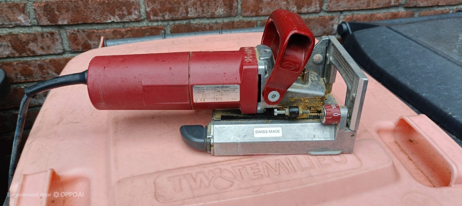Lamello Classic C2 Lamellenfrees, Doe-het-zelf en Verbouw, Gereedschap | Freesmachines, Ophalen of Verzenden, Elektrisch