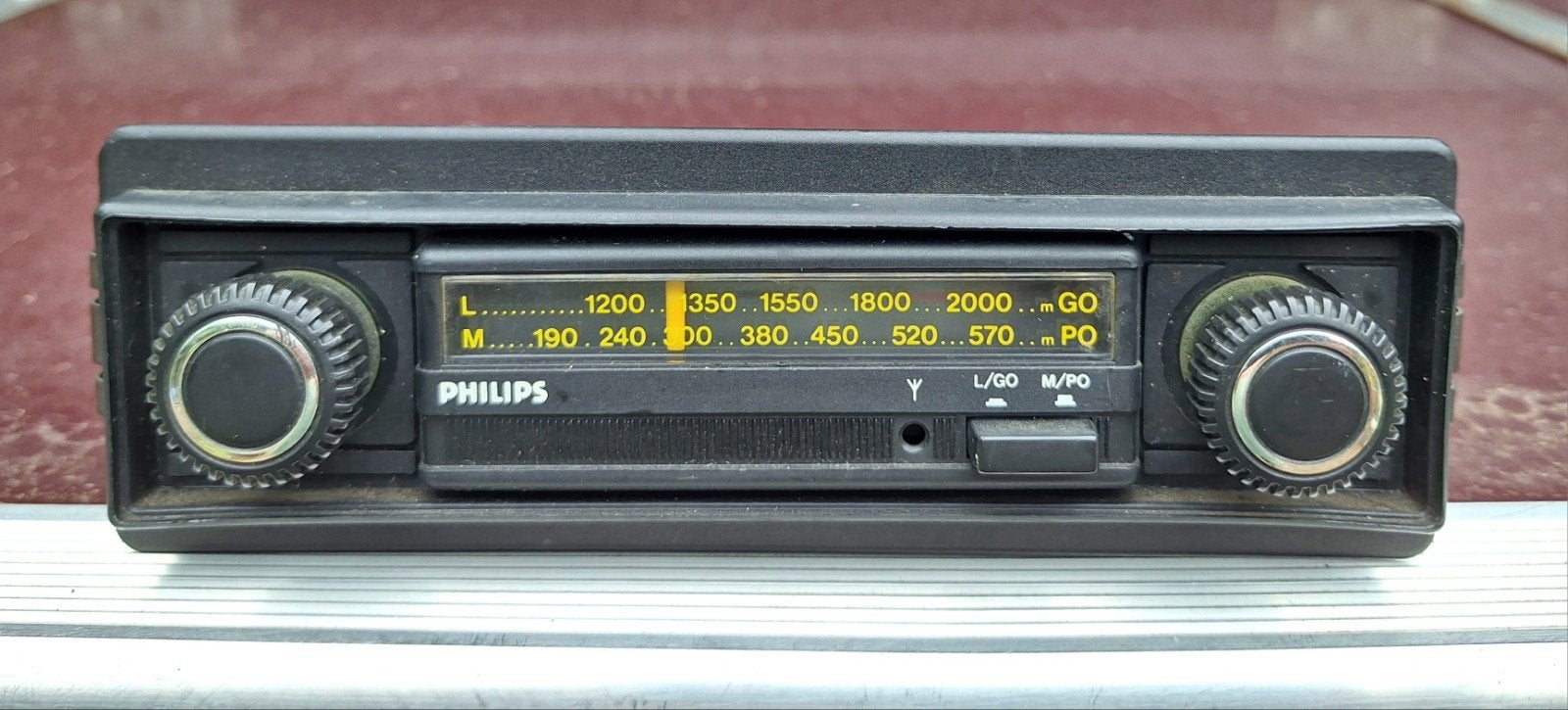 Oldtimer autoradio, Philips 79AN192 / 85S, Auto diversen, Ophalen of Verzenden