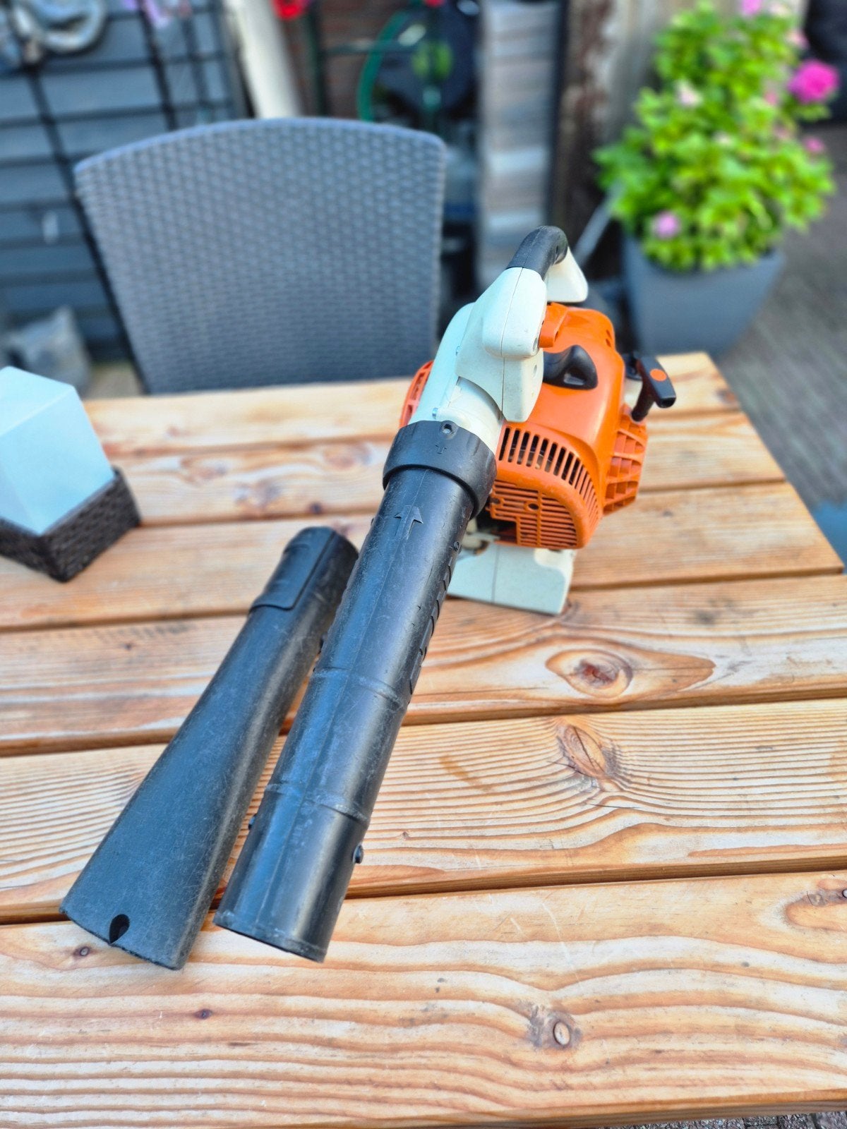 Stihl BG86 Benzine Bladblazer, Tuin en Terras, Bladblazers, Ophalen, Gebruikt, Benzine