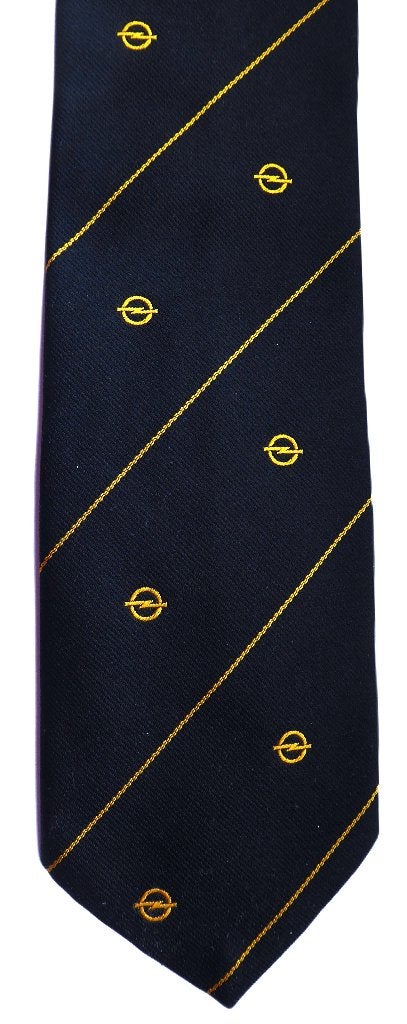 Opel stropdas, vintage   No1, Ophir, Zwart, Ophalen of Verzenden, Zo goed als nieuw