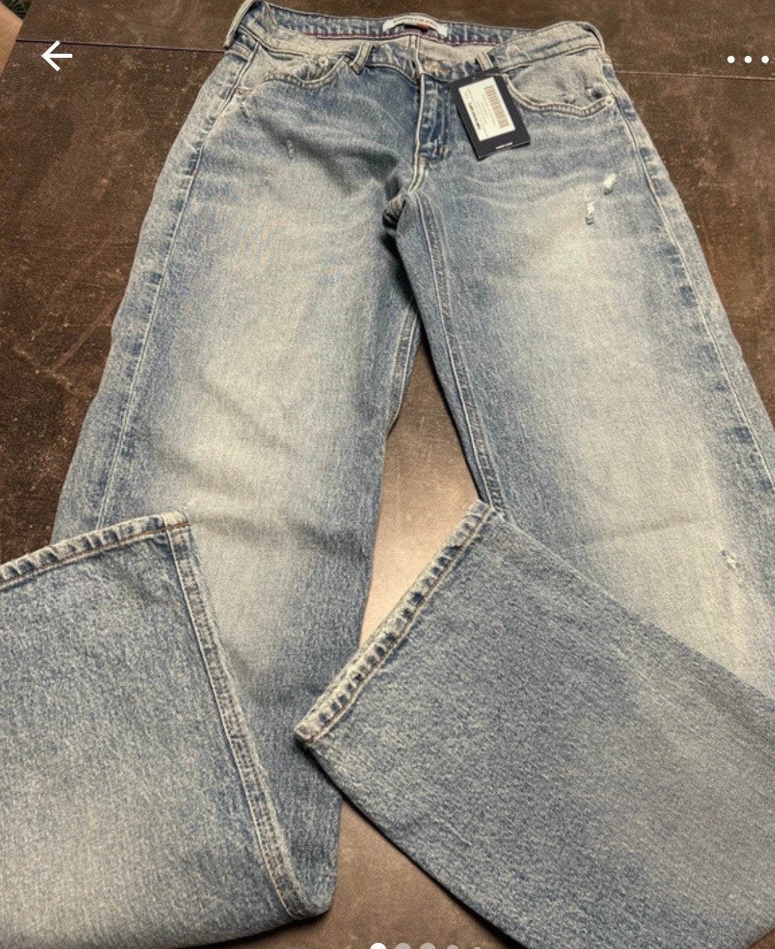 Tommy Hilfiger spijkerbroek dames, lichtblauw, maat 27/30, Kleding | Dames, Ophalen of Verzenden, Nieuw, Blauw, W27 (confectie 34) of kleiner