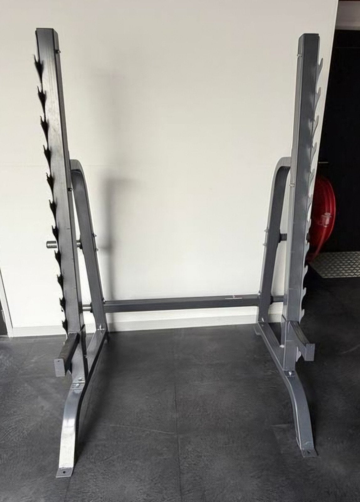 Squat en benchpress rek incl 220cm/30mm stang, Sport en Fitness, Fitnessmaterialen, Ophalen, Benen
