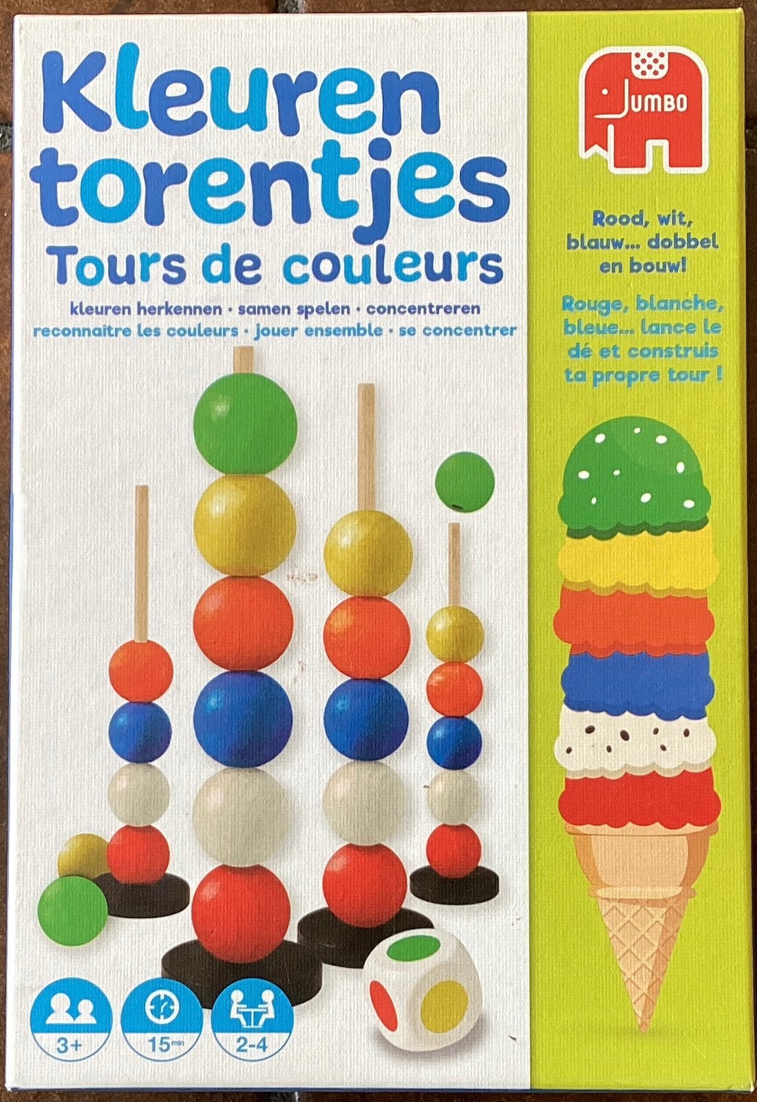 Jumbo- Kleurentorentjes, Ophalen of Verzenden, Zo goed als nieuw