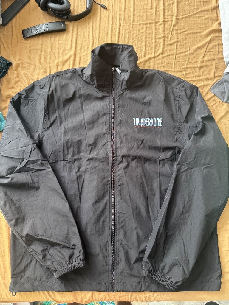 Thunderdome windjas (XL), Thunderdome, Zwart, Ophalen of Verzenden, Maat 56/58 (XL)