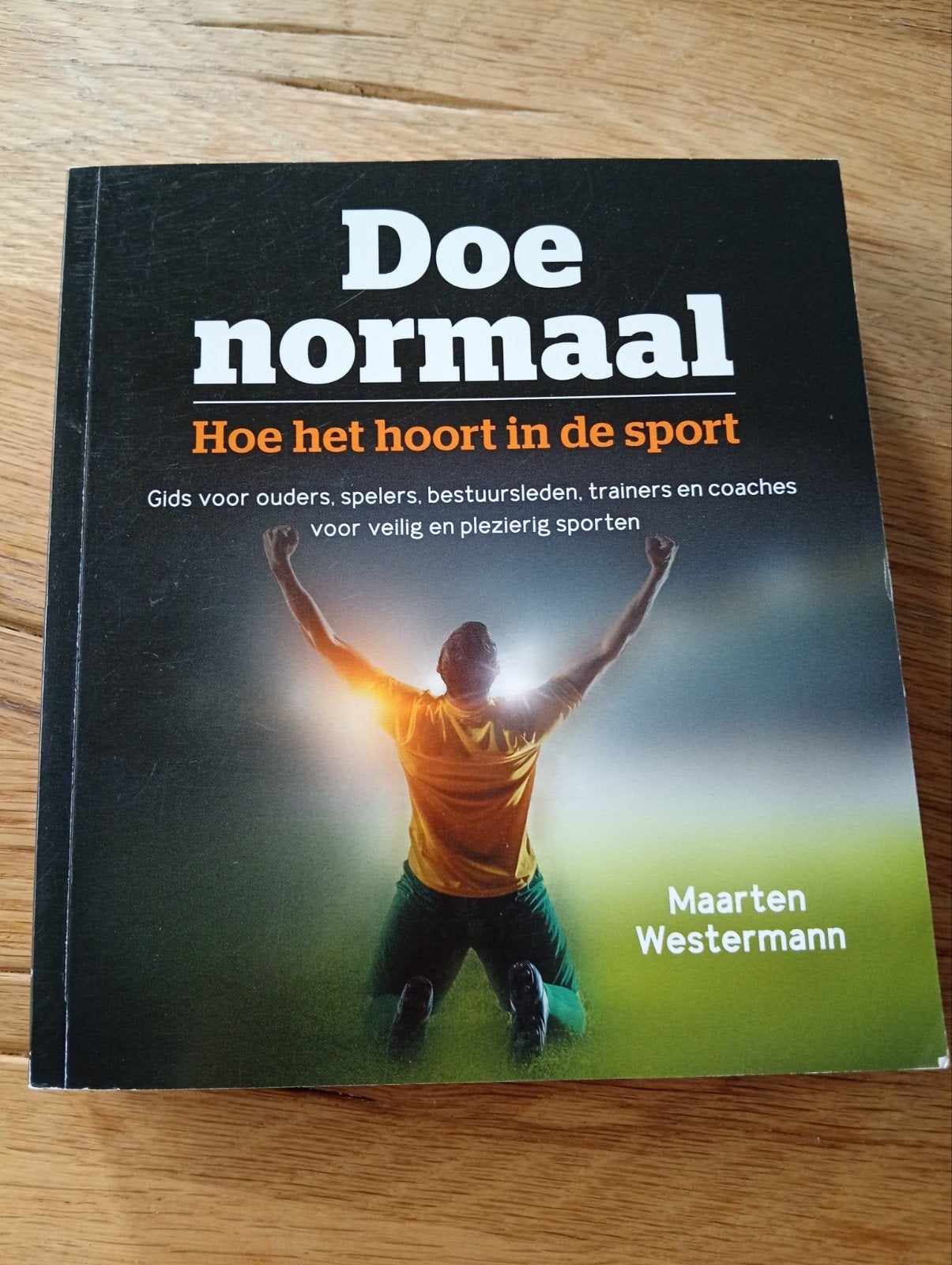 Doe normaal: Hoe het hoort in de sport - Maarten Westermann, Gelezen, Ophalen of Verzenden, Overige sporten, Maarten Westermann