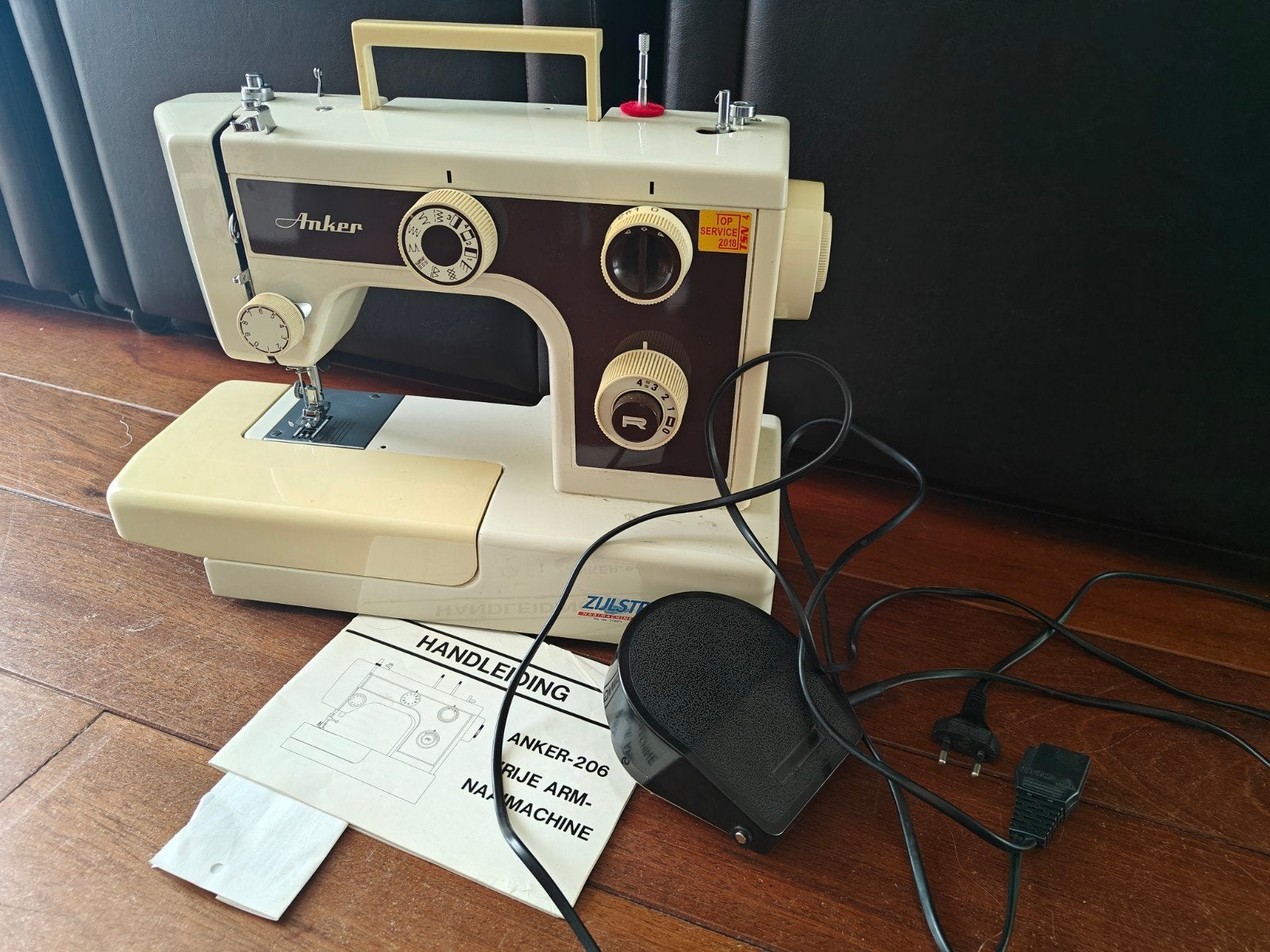 Anker 206 Naaimachine - Oerdegelijk!, Hobby en Vrije tijd, Naaimachines en Toebehoren, Ophalen, Gebruikt, Naaimachine, Overige merken