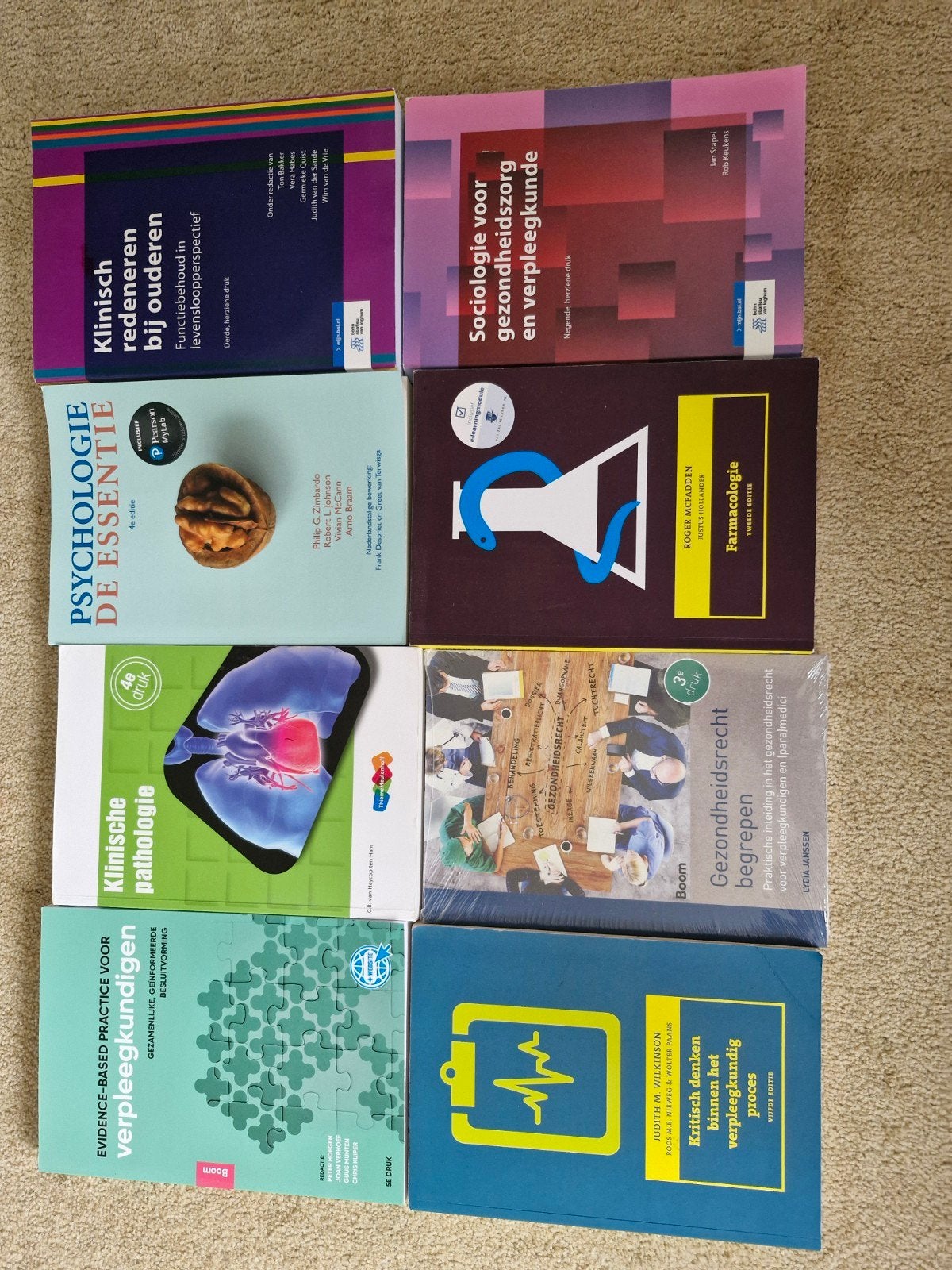 Schoolboeken gezondheidsstudies, Ophalen of Verzenden, Beta, Zo goed als nieuw, HBO