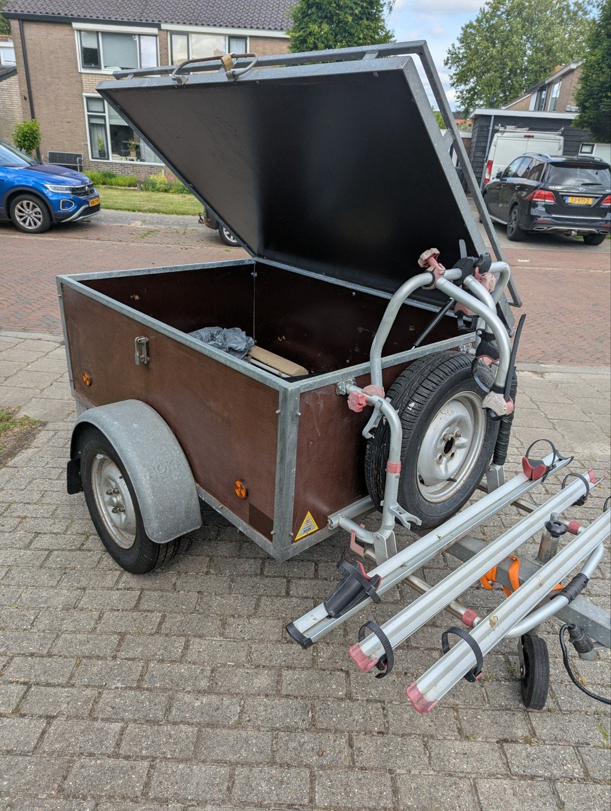 Hoka vakantie aanhanger, Ophalen