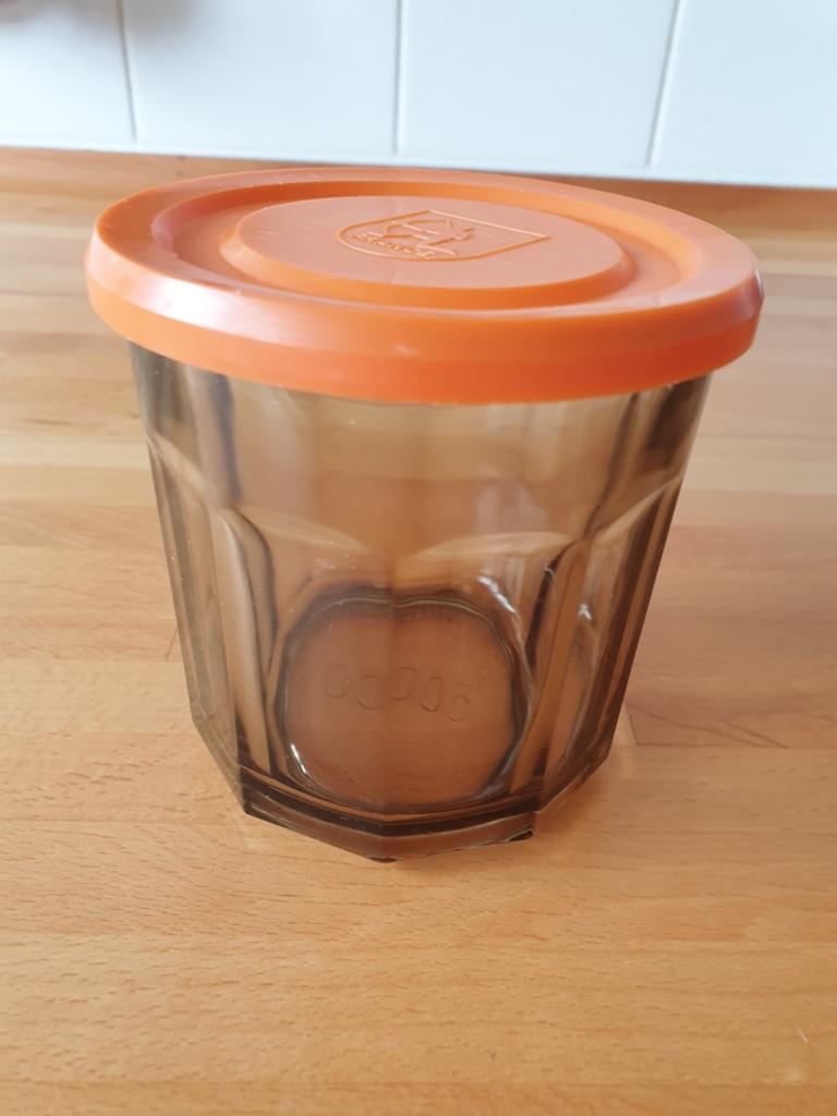 Arcopal France glazen voorraad pot, Ophalen, Gebruikt, Glas, Overige typen
