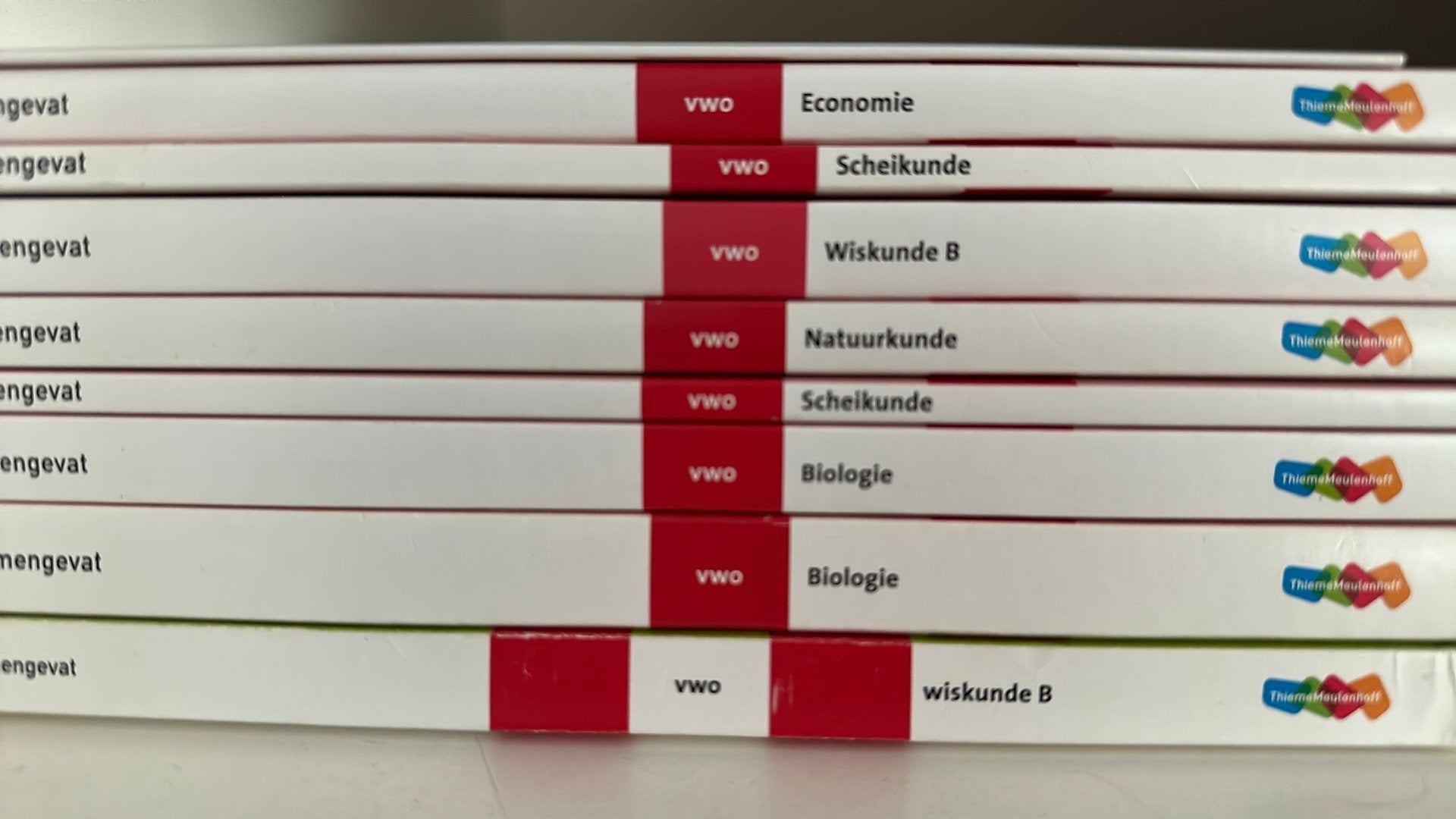 Samengevat vwo, Boeken, Ophalen, Beta, Zo goed als nieuw