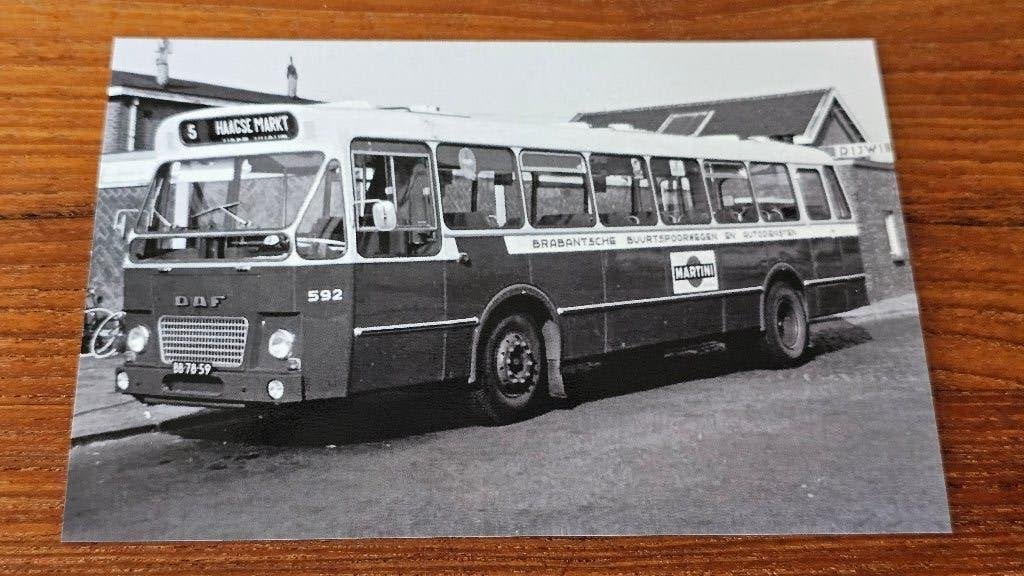 Foto BUS BBA Breda 592, Verzenden, Gebruikt, Bus of Metro, Overige typen