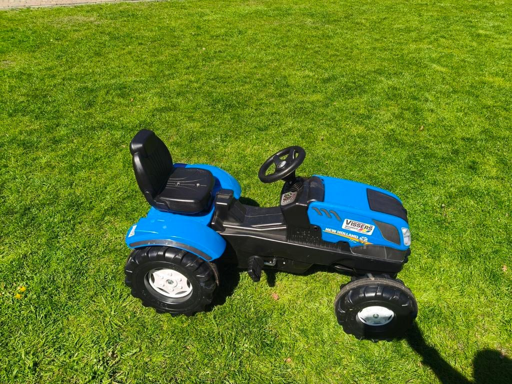 Blauwe New Holland (Ford) traptractor voor kinderen, Ophalen, Zo goed als nieuw, Overige typen