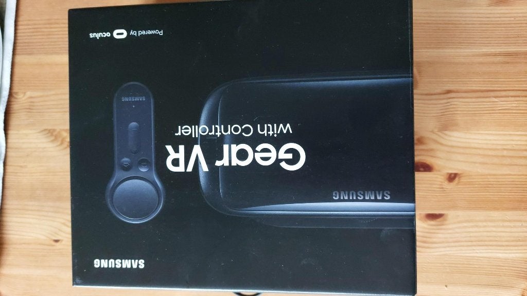 Samsung Gear VR met Controller, Ophalen of Verzenden, Zo goed als nieuw, VR-bril, Telefoon